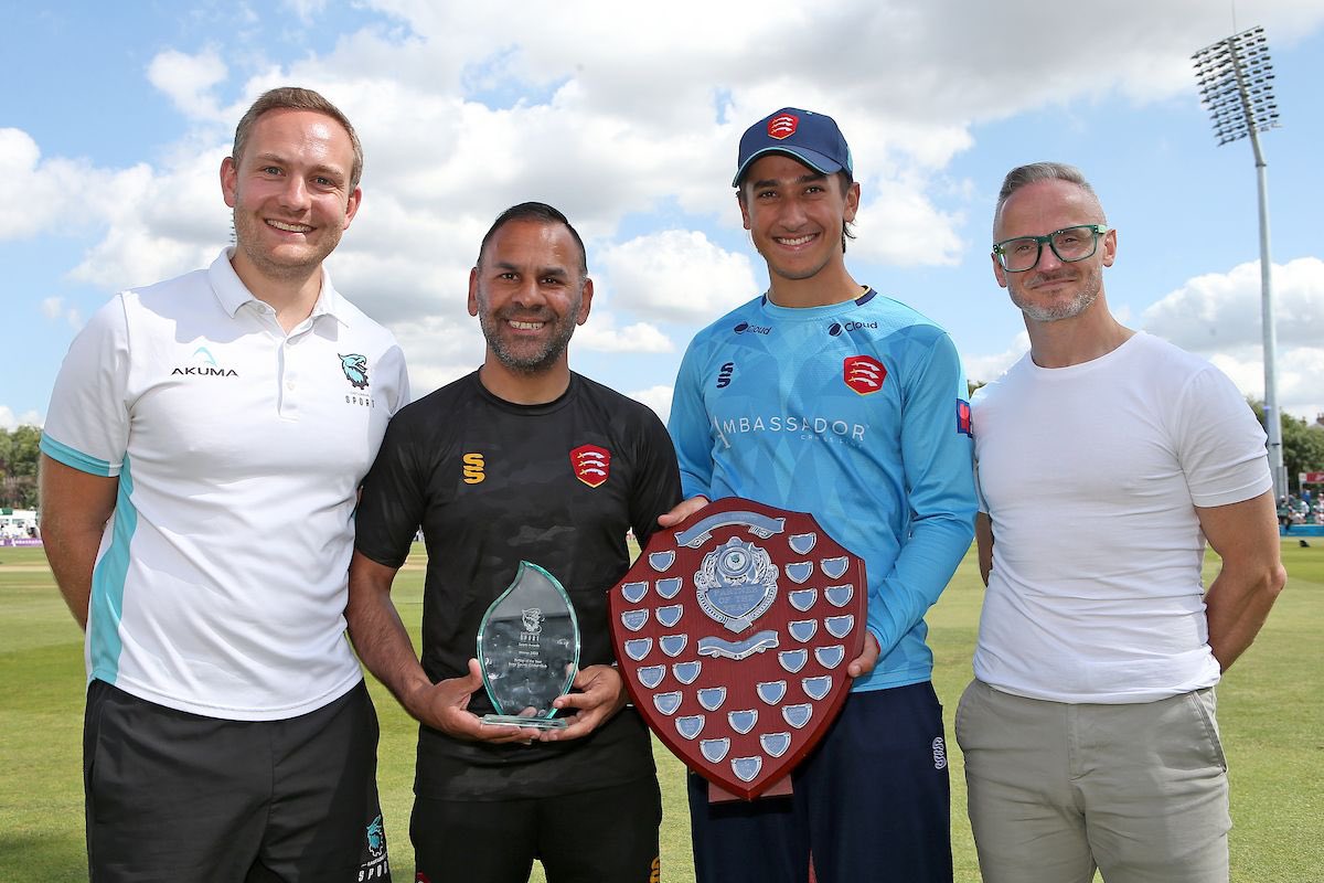 Along with Robin Das and on behalf of <a href="/EssexCCB/">Essex Cricket in the Community</a> &amp; <a href="/EssexCricket/">Essex Cricket</a> we are delighted to have formally received <a href="/EastLDN_Sport/">East London Sport</a> Partner of the Year Award at yesterdays game.

Very excited plans ahead for the partnership. 

<a href="/UEL_News/">Uni of East London</a> <a href="/Kilden10/">James Kilden</a>
