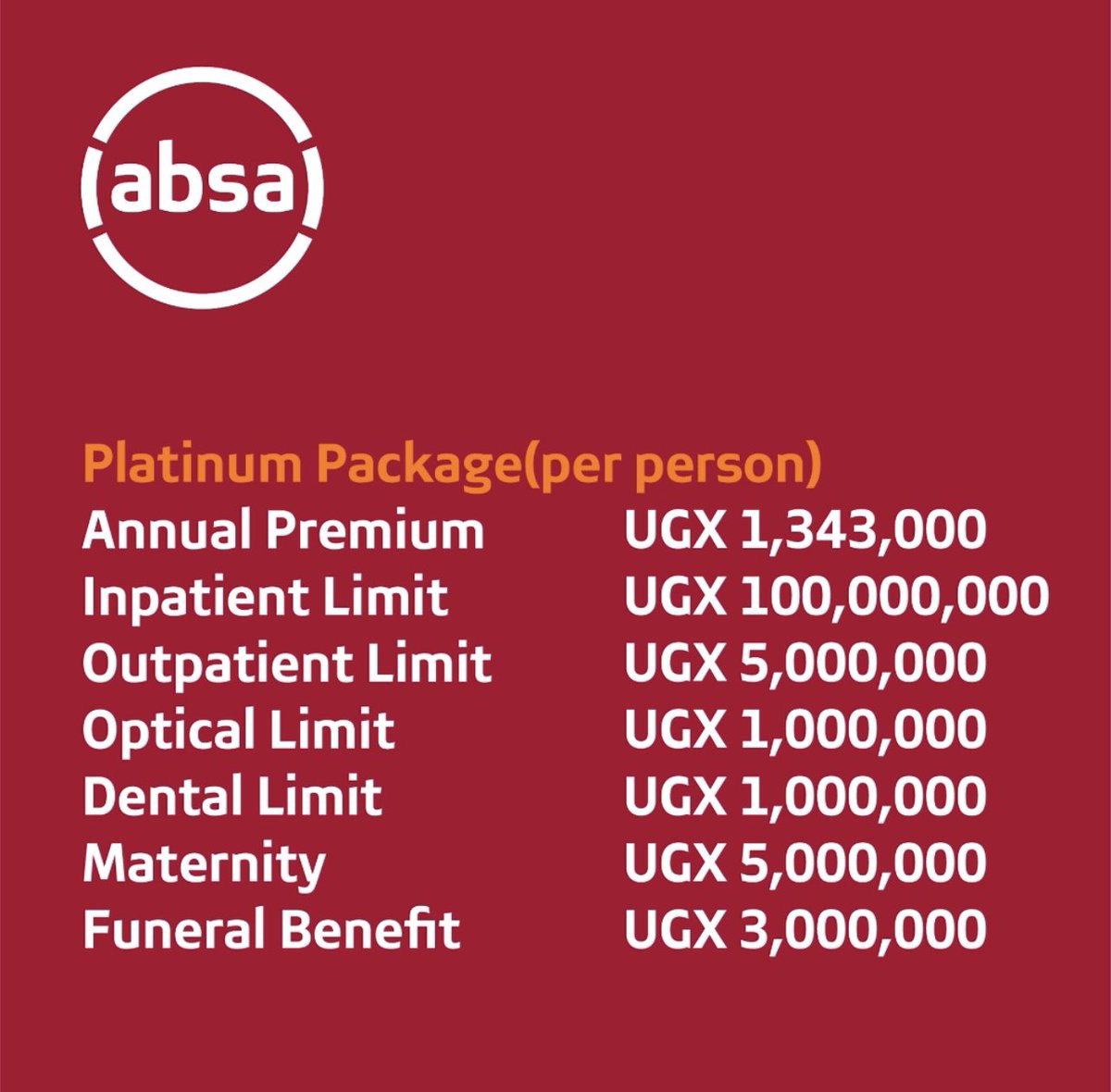 MethiaLydiaN's tweet photo. Your family health and that of your friends is a priority. Get the Absa Medical Insurance and keep everyone covered.👍🤗
To sign up, call 0800 222 333 or follow this link: https://t.co/qy5KlksQMT #AbsaMedicalInsurance https://t.co/zQzyQQ8YCq