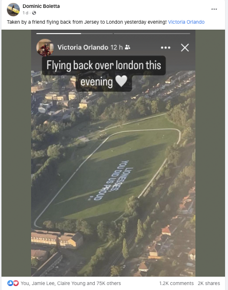 We welcomed the <a href="/Lionesses/">Lionesses</a> home for England Team partner <a href="/KINDSnacks/">KIND Snacks</a> with a 100m sign filled with messages from fans. Unveiled by former England player <a href="/suesmith8/">Sue Smith</a> , it's made a splash across print, online, social &amp; even running all day on ITV news yesterday. Go team! ⚽️🦁🏴󠁧󠁢󠁥󠁮󠁧󠁿