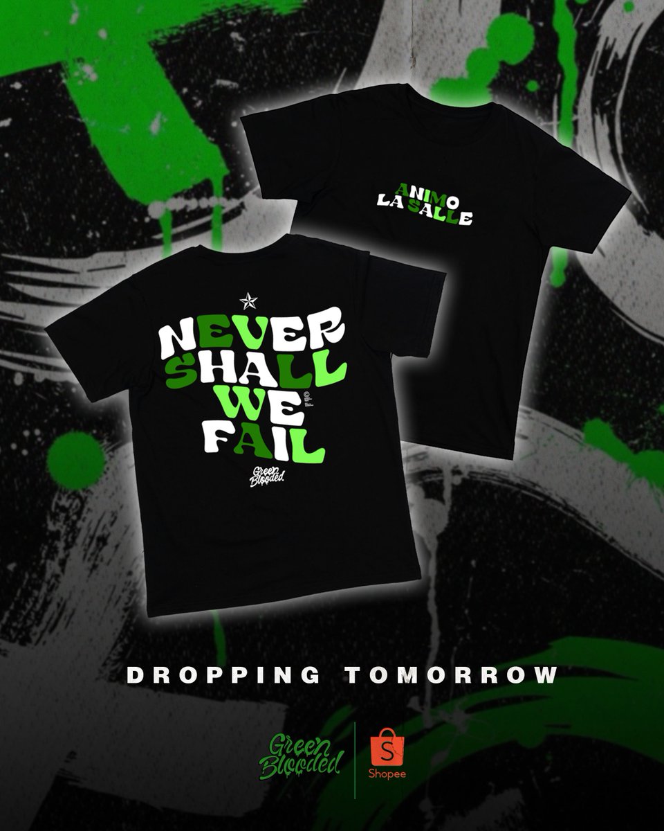 greenbloodedts's tweet photo. HAIL! HAIL! HAIL! ππΉ
DROPPING TOMORROW!
#AN1MO #AnimoLaSalle #NeverShallWeFail #GreenBlooded https://t.co/lITvbJwyI2