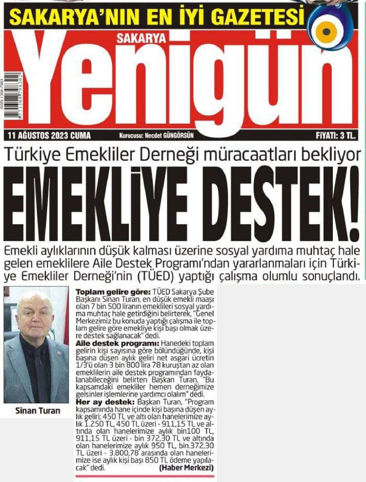 TÜED - Türkiye Emekliler Derneği (@tued_1970) on Twitter photo TAGIMIZ 👇📷
#ABOdüştüMaaşlarımızDüştü
Sn. Bakan
<a href="/isikhanvedat/">Prof. Dr. Vedat Işıkhan</a>
Bugün sefalete ve yokluğa mahkum edildiğimiz düşük emekli maaşlarının Ana sebebi, 2008'de % 28'lere düşürülen Aylık Bağlama Oranlarıdır. Emeklilikte insanca yaşam için acilen 99 öncesi oranlara çekilmelidir. TAGIMIZ 👇📷
#ABOdüştüMaaşlarımızDüştü
Sn. Bakan
<a href="/isikhanvedat/">Prof. Dr. Vedat Işıkhan</a>
Bugün sefalete ve yokluğa mahkum edildiğimiz düşük emekli maaşlarının Ana sebebi, 2008'de % 28'lere düşürülen Aylık Bağlama Oranlarıdır. Emeklilikte insanca yaşam için acilen 99 öncesi oranlara çekilmelidir.