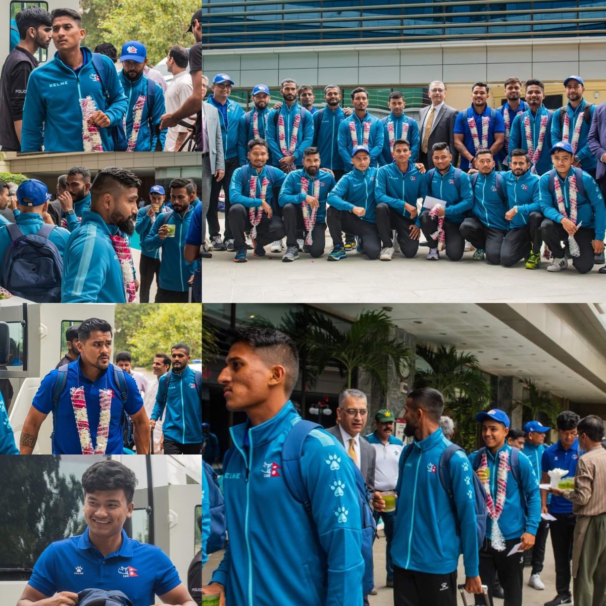 💥The Nepal cricket team has arrived in Pakistan to compete in theAsia Cup🇳🇵🇵🇰🏏