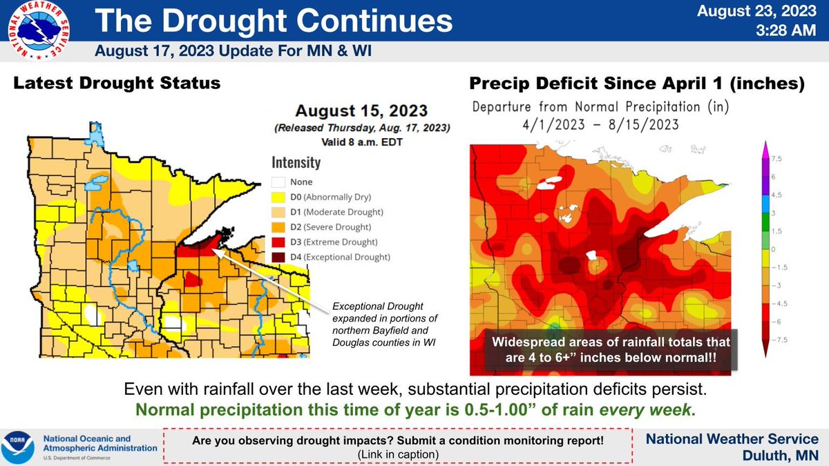 NWS Duluth tweet media