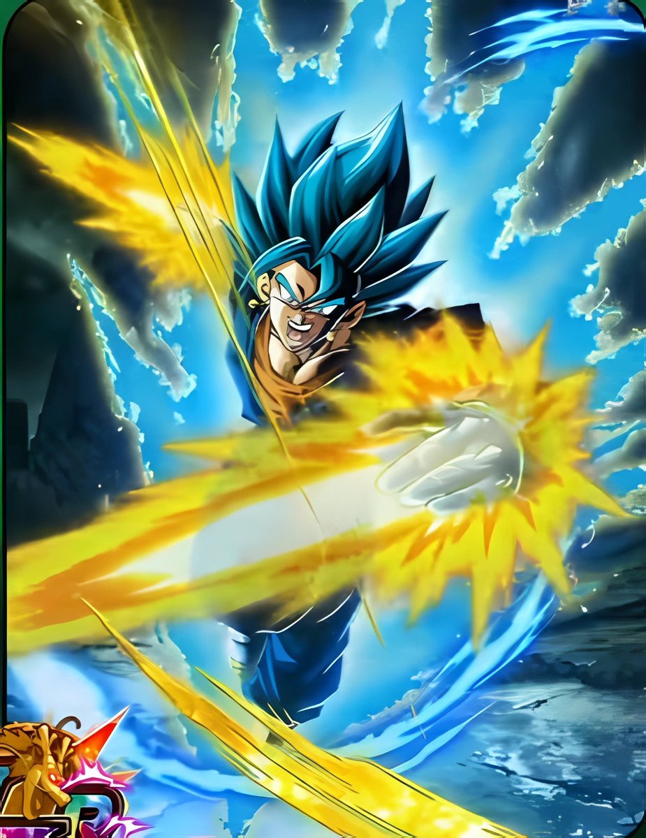 SOLD - Ultra Gogeta Blue+Ultra Goku black rose 14k chrono crystal