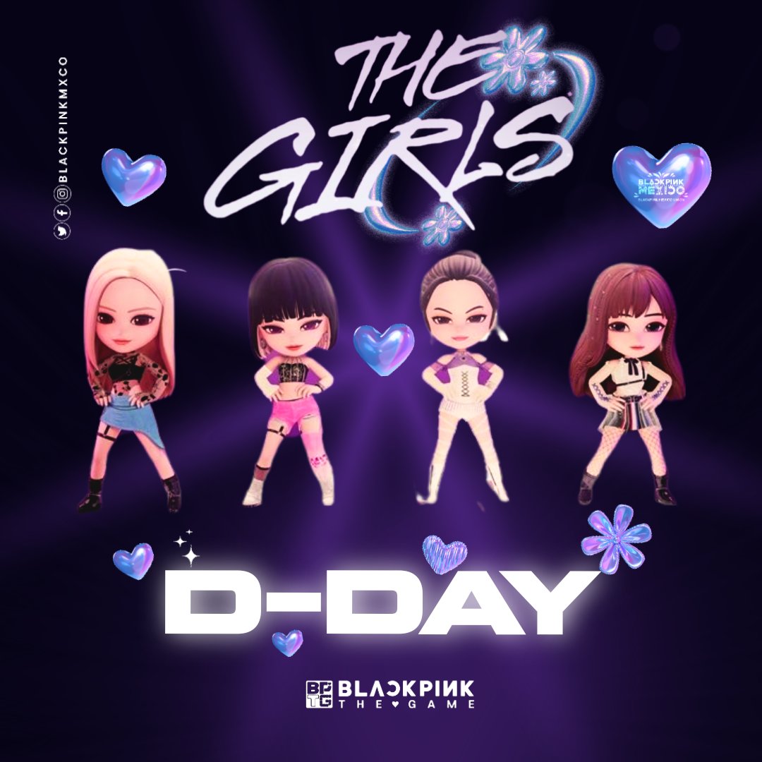 BLACKPINKMXCO's tweet photo. BLACKPINK THE GIRLS OST
#THEGIRLS #BLACKPINK_THE_GAME
#BLACKPINK @BLACKPINK https://t.co/2bbS4orClE