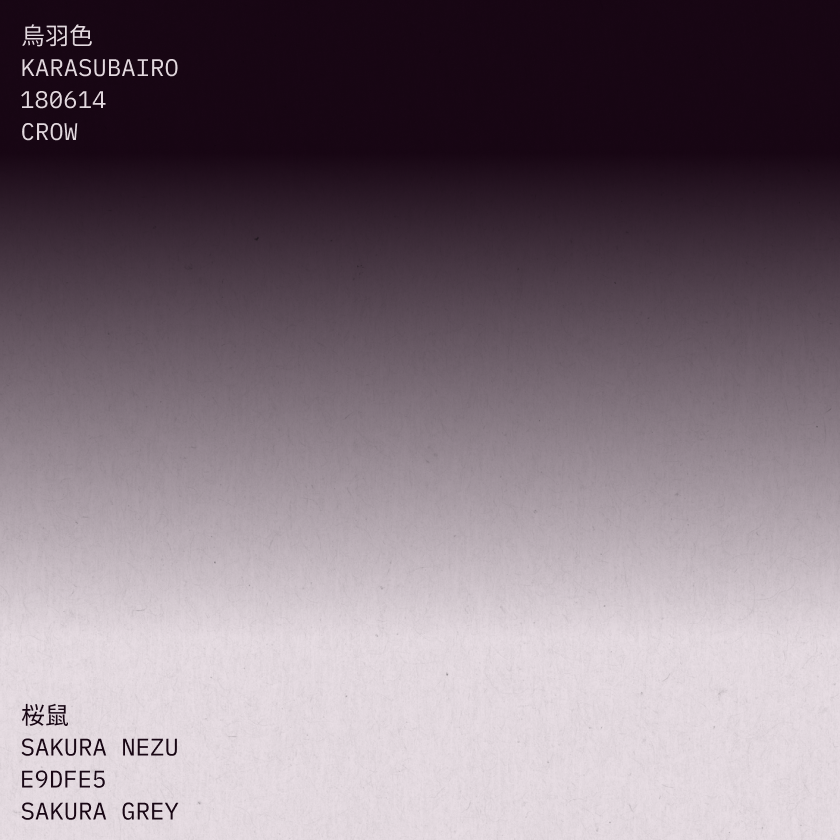 nuevo_tokyo's tweet photo. CROW 𓄿 
+ 
SAKURA ❀
=
JAPANESE GRADIENT https://t.co/jpUGGBmBvt