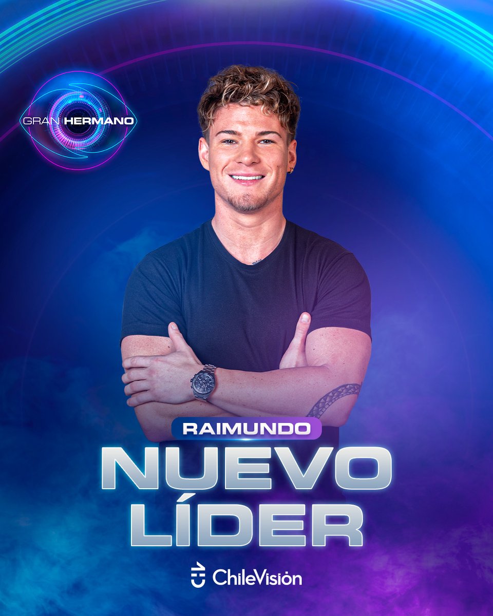 chilevision's tweet photo. ¡NUEVO LÍDER! 👏🏻

Demostrando gran destreza y equilibrio, Raimundo venció en la prueba del líder y asegura su permanencia por una semana más en #GranHermanoCHV 👁️

Revisa la casa 24/7 a través de @plutotvar 📲 https://t.co/7cGyoZaOnE