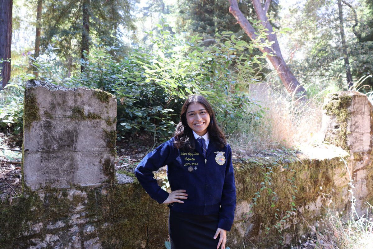 Introducing your 2023-2024 Chapter Reporter, Juliana Lopez-Solis

Hey Watsonville FFA, I’m Juliana lopez- Solis and I’m your Chapter Reporter. I’m so thrilled to be an officer and so excited for this year. I can’t wait to experience this year will you all.