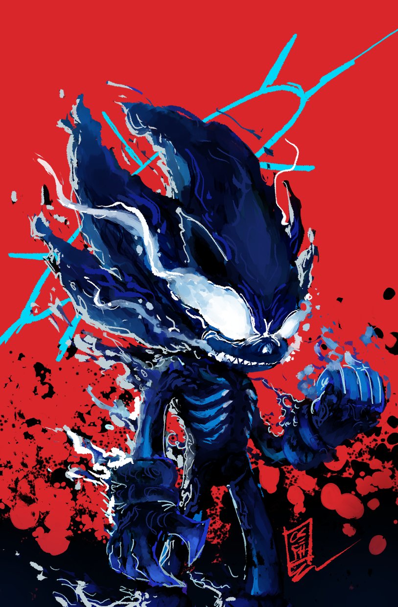 Dark sonic exe. in 2023  Sonic fan art, Sonic, Hedgehog art