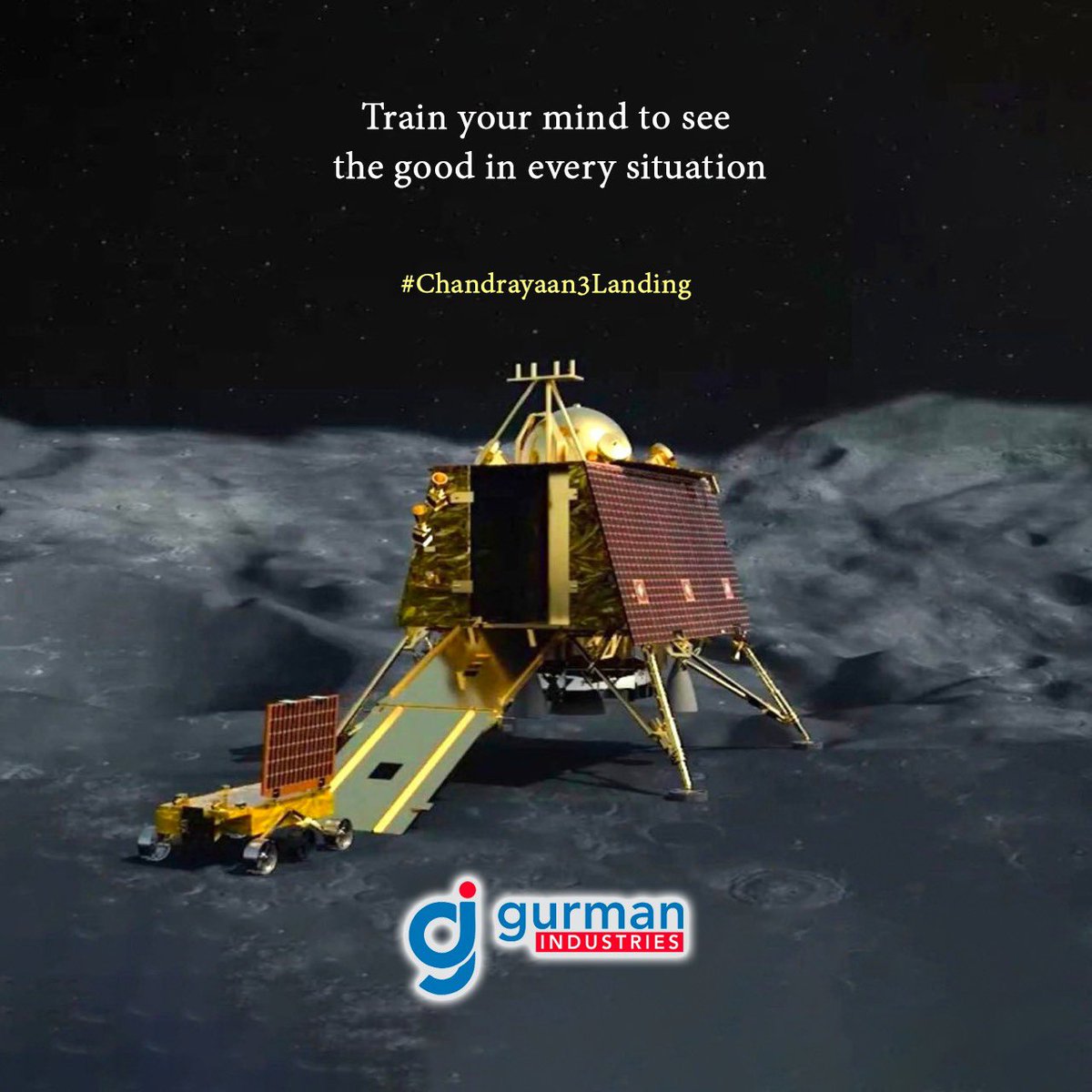 #train #your #mind #to #see #the #good #in #every #situation #Chandrayaan3Landing #GurmanInduries