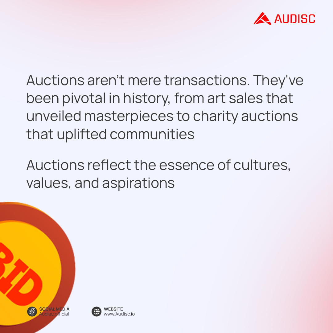 audiscofficial's tweet photo. Auctions are more than events; they're stories, lessons, and echoes of the human spirit. With each bid, we connect with centuries of seekers, collectors, and dreamers.
It's a dance with history that continues to shape the now and tomorrow.
#AUDISC #auction #bid #crypto #bitcoin https://t.co/bCnKG577IJ