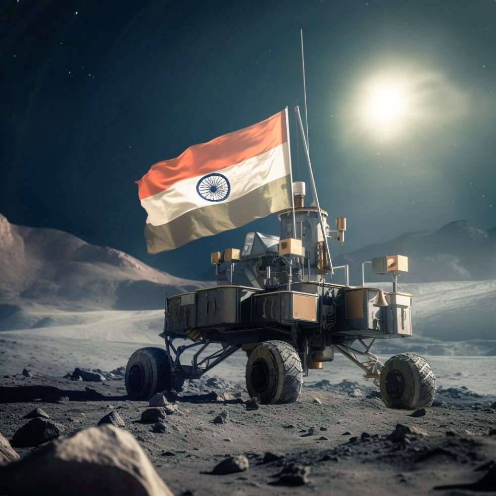DhoruMahi's tweet photo. हम होंगे कामयाब..
लहरा दो तिरंगा चांद पर 
#isro #isrochandrayaan3mission 
#Chandrayaan3Landing 
#Chandrayaan_3 
#MoonLanding #southpole
#VikramLander 
#isroindia #india
#IndiaOnMoon https://t.co/5TSMRIEuEh