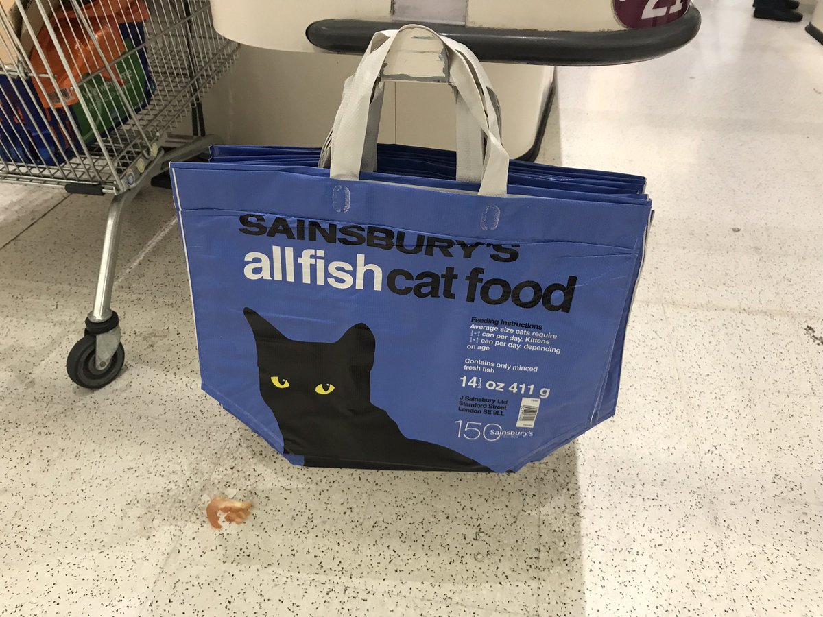Funny. That’s why they were withdrawn rather quickly - much to my chagrin. That pet food range was best piece of work I did at <a href="/sainsburyarch/">Sainsbury Archive</a> and they fell back in love with it recently. #lifeintheolddogyet