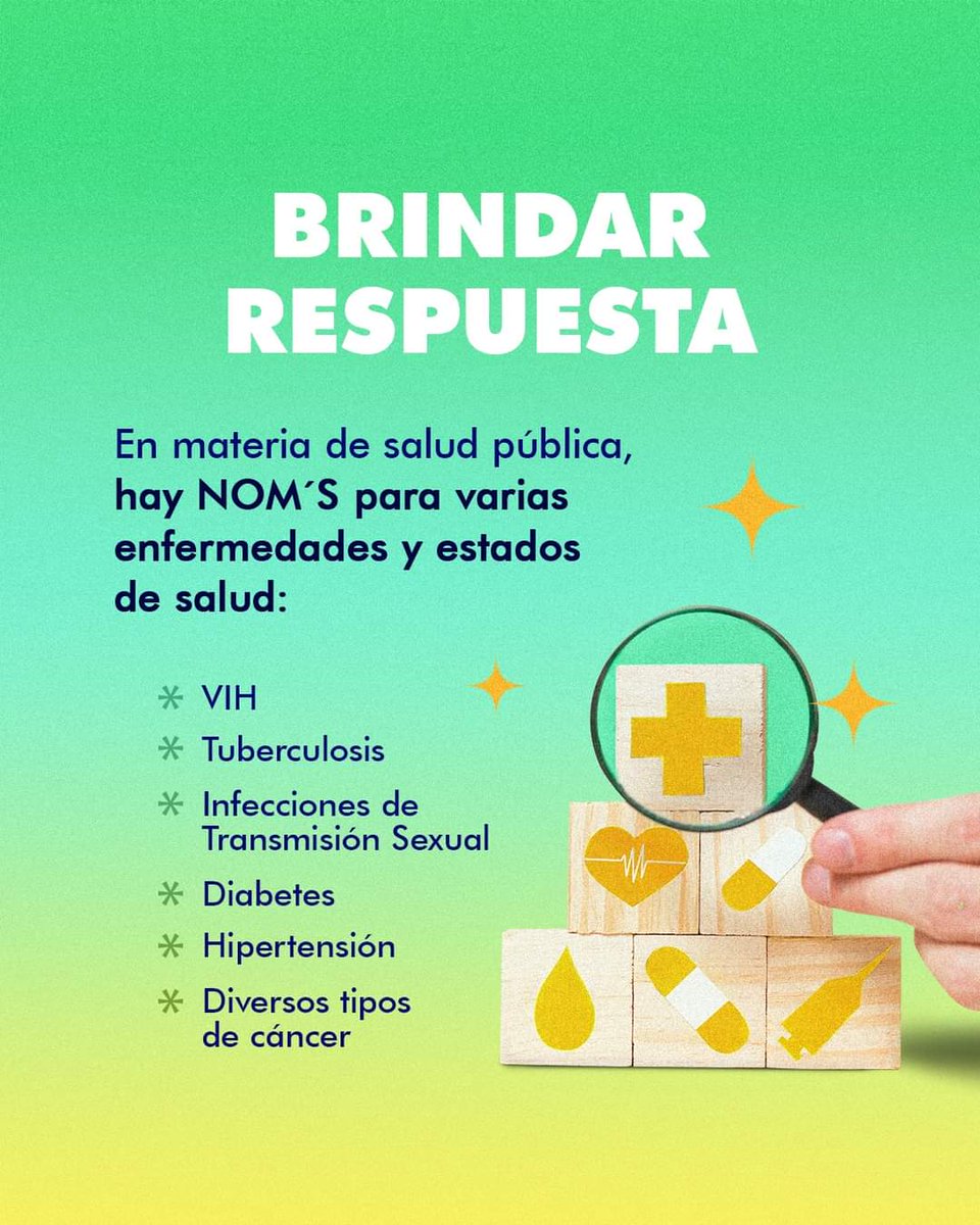 ahf_mexico's tweet photo. Hay NOMs en varias materias de salud importantes como #Tuberculosis, #VIH, # Cáncer, etc. https://t.co/OtJfE54dhM
