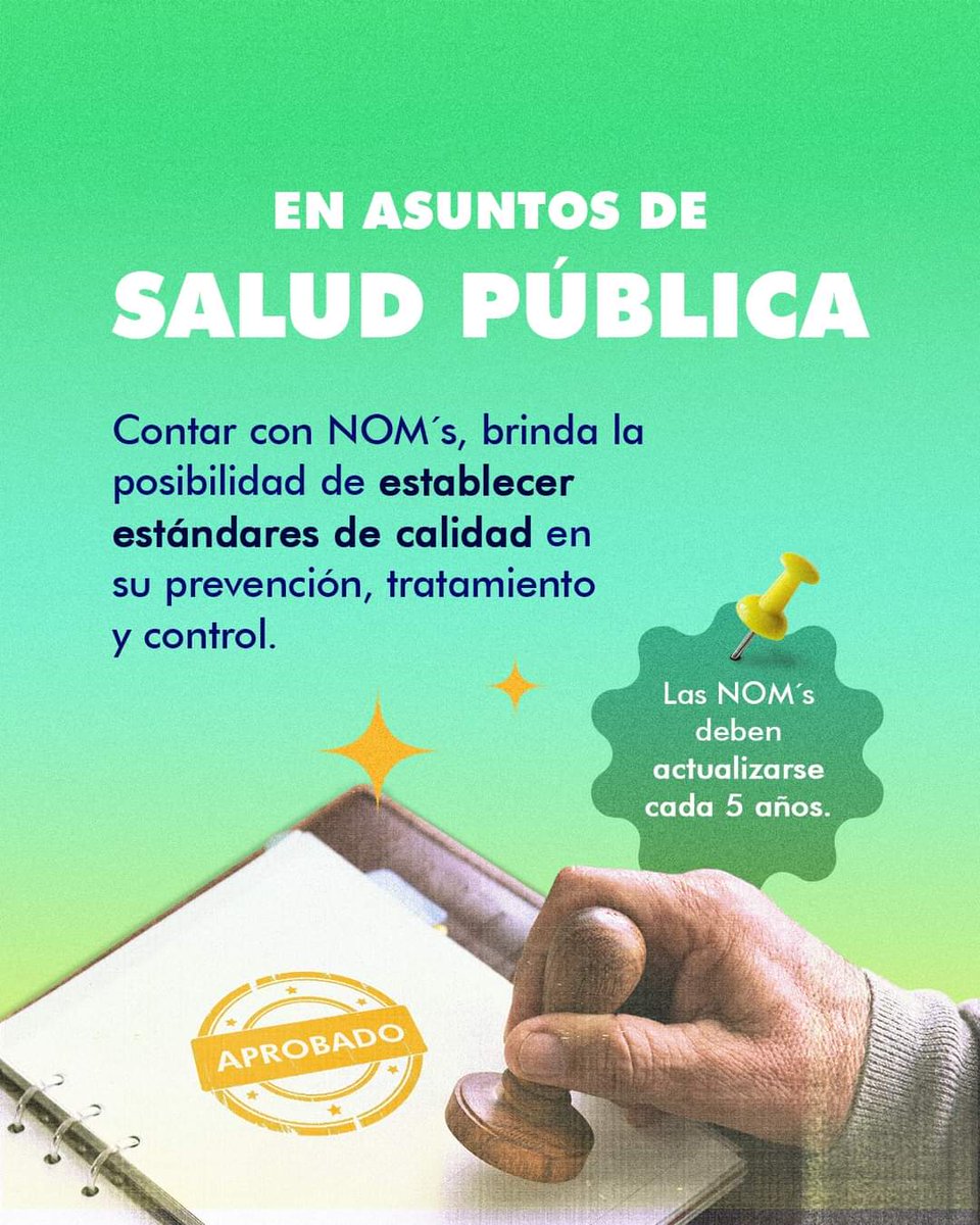ahf_mexico's tweet photo. Las NOM's no protegen "intereses comerciales", buscan establecer estándares de #CALIDAD en asuntos de salud pública. https://t.co/wPZlc9buNh