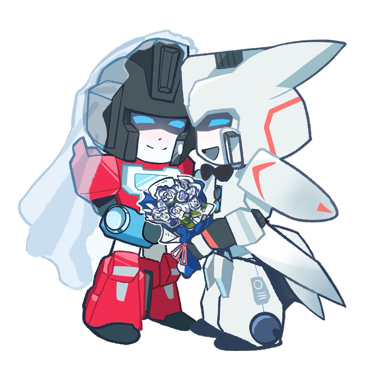 EternalX01's tweet photo. 👰💒
(∶是约稿
#Transformers #Maccadam #Drift #Perceptor #DriftPercy #driftceptor https://t.co/XOJm1fP3Kd