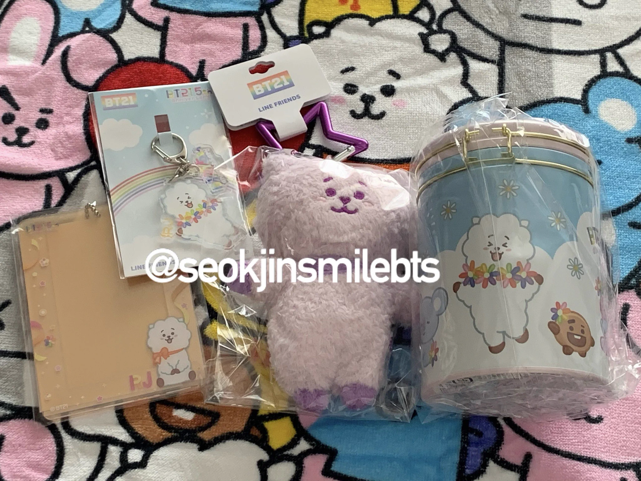 seokjinsmile в X: „推し活 記録 🐹 LINE FRIENDS STORE BT21 HAPPY