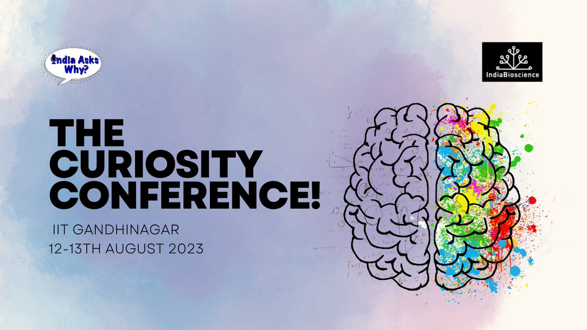 IndiaAsksWhy's tweet image. We had a wonderful experience at #CuriosityConference. From exploring curious toys to being inside the curiosity lab; drawing science comics to meeting cool people, we had a blast!
1/