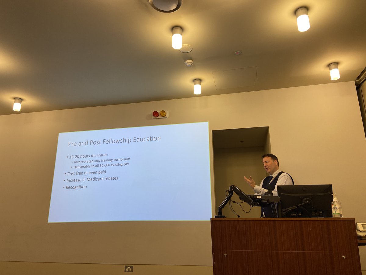 AusSSC's tweet photo. 🗣 Great talk by Dr Jeremy Hudson and PhD Candidate Ian Miller for the August ASSC Seminar Series today. Dr Hudson spoke on the topic of early detection of melanoma in general practice. ☀ Thank you to all who attended in person and online. @QIMRBerghofer @UQDRC @UQMedicine https://t.co/DBHq4S9ojZ