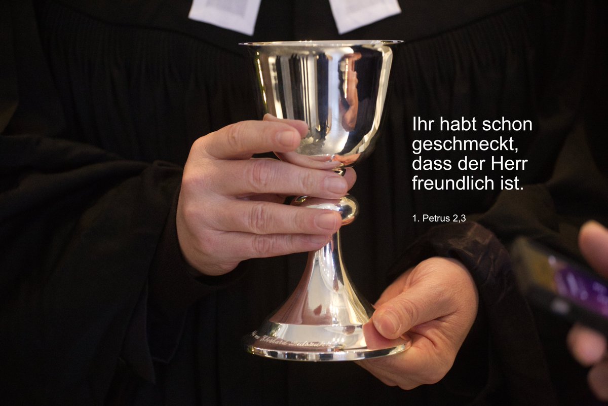 "Kommt, es ist alles bereit. Schmeckt und seht, wie freundlich der Herr ist."
Möge euch der Tag heute freundlich entgegenkommen. Guten Morgen miteinander!