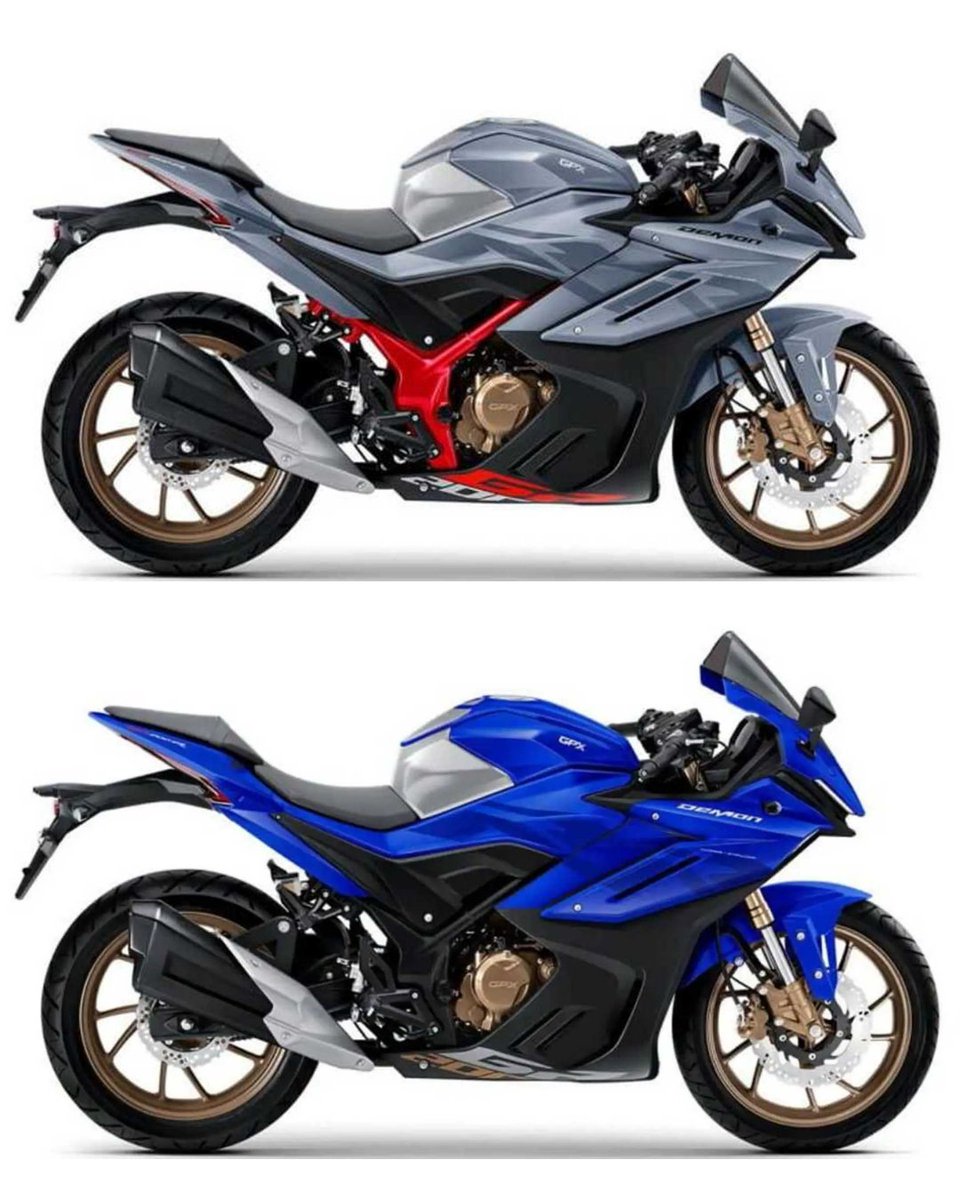 autotechlite's tweet photo. #gpx demon GR200R vs #yamaha R15-V4🔥..Which sports bike will you choose??..do you gr200r is the most aggressive looking bike ever made??
.
.
@autotechlite 🇮🇳🇮🇳 for more amazing daily posts follow our page
.
.
#demongr200r #gpxdemongr200r #gpxdemon #yamahar15v4 #r15 #r15v4 https://t.co/jdLvMbp3uU