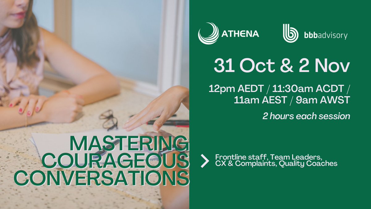 Unpack the drivers &amp; characteristics of challenging conversations, understanding human behaviours &amp; our own innate responses. Plus, dive into practical frameworks you can use to tackle these conversations with more confidence &amp; ease. Register today: ow.ly/EVcK50PCbcE