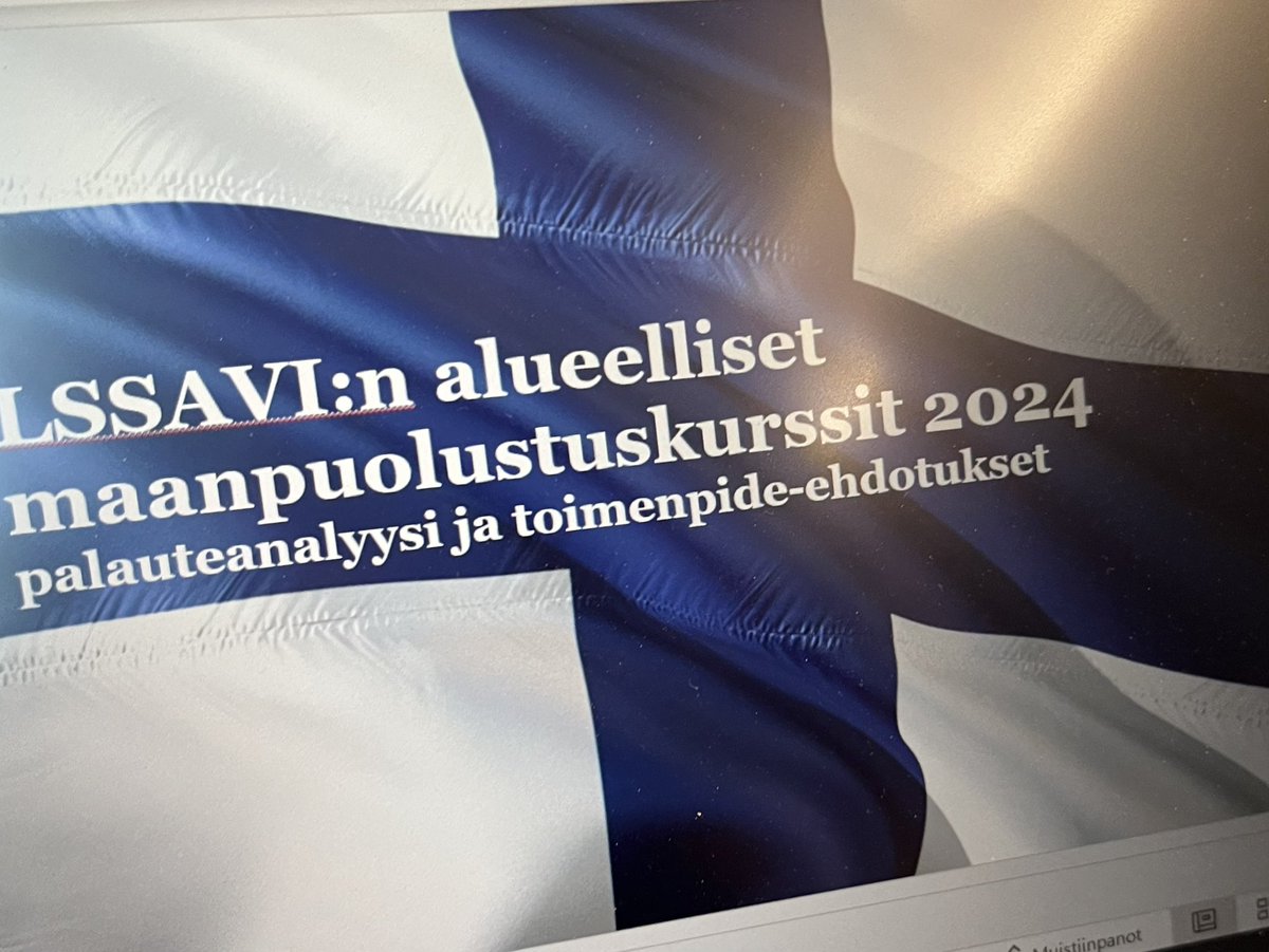 MariSkillEd's tweet photo. 📣Tiesitkö että alueellisten maanpuolustuskurssien järjestäminen on @AVItwiittaa lakisääteinen tehtävä? 

Meillä #LSSAVI:ssa on nyt työn alla 2023 peruskurssien analyysi 🔍 ja 2024-25 peruskurssien suunnitelu ✍️. 

#almpk #palaute #kehittäminen #kokonaisturvallisuus https://t.co/FYRZhBXbgy