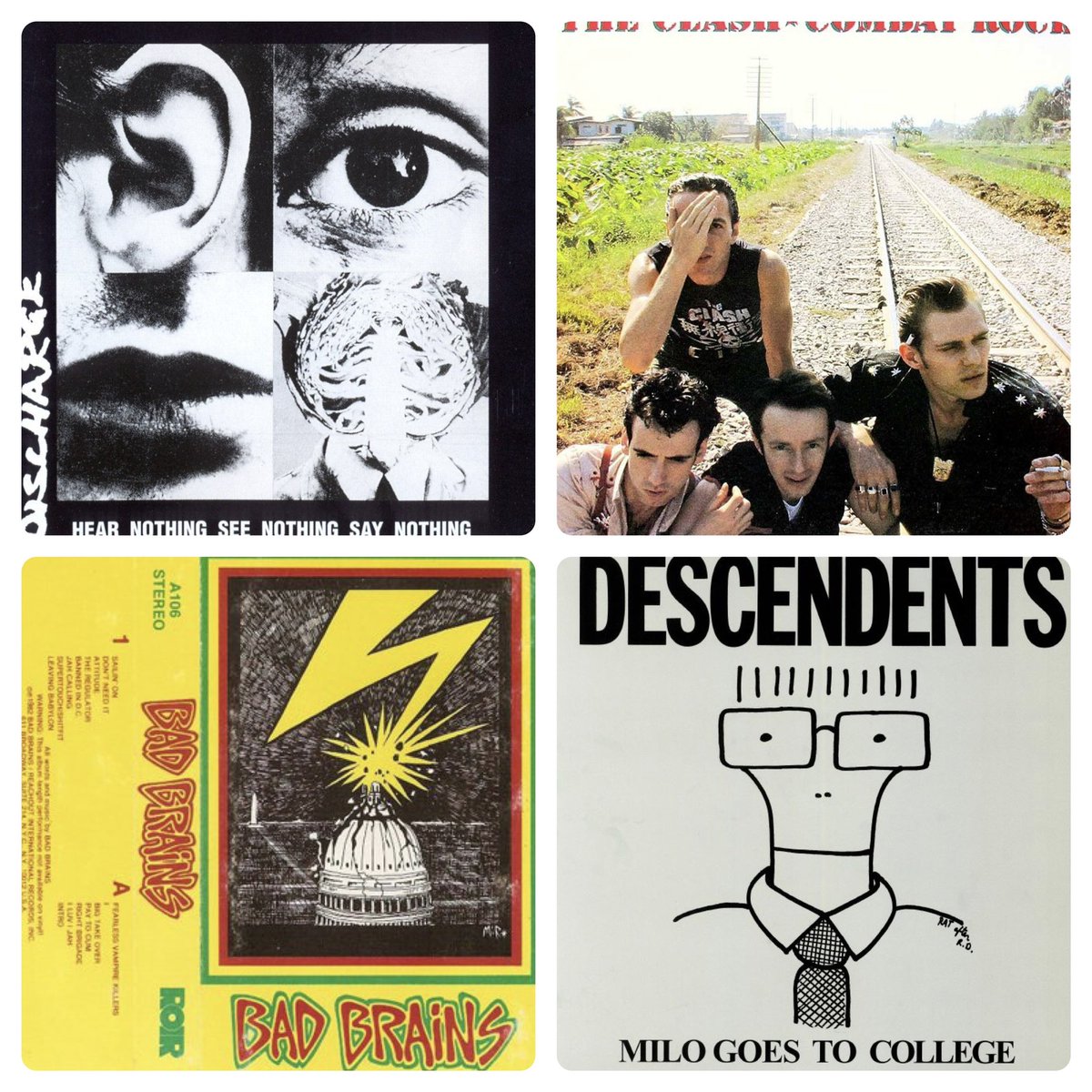 4 legendary punk rock albums released in 1982 Do you have a favorite from this year? #punk #punkrock #hardcorepunk #punkrelease #history #punkrockhistory