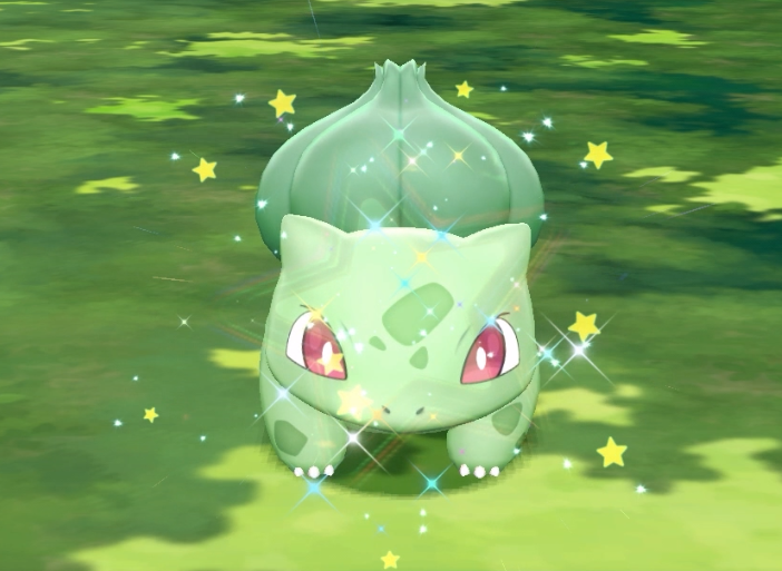 beeluxi on X: shiny bulbasaur 🌟 catch combo 111   / X