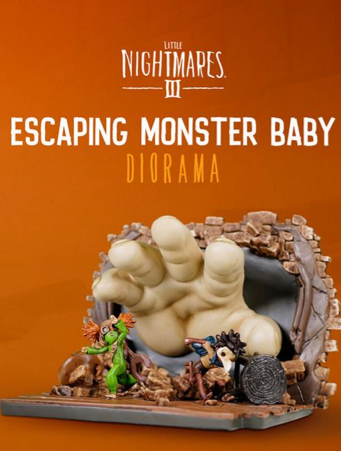 Little Nightmares III - ESCAPING MONSTER BABY DIORAMA $149.99 via Bandai Namco Store. ow.ly/1RWs50PCceR