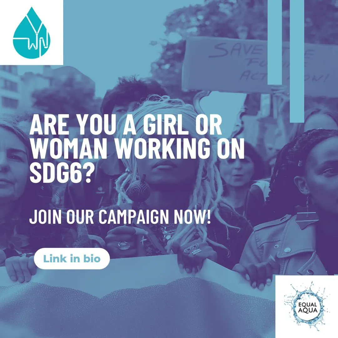 UN_Water's tweet photo. 💧 Calling female leaders for #SDG6 action! 

🔍 @WaterYouthNet seeks inspirational stories of women who are breaking barriers, igniting innovation, and forging paths towards a water-secure future.

👉 Nominate yourself or a #ChangeMaker you know: https://t.co/viZ3VtFlHD https://t.co/Xb7NumwPjR