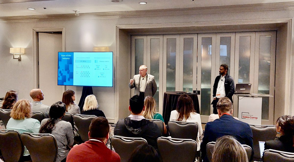 everstageinc's tweet image. What a fantastic session at @WorldatWork #SalesComp23!

A huge shoutout to Rick Butler for joining our CEO @siva_rajamani to discuss how sales compensation professionals can up-level their career!

It was truly an insightful session that can only be described as one for the ages!