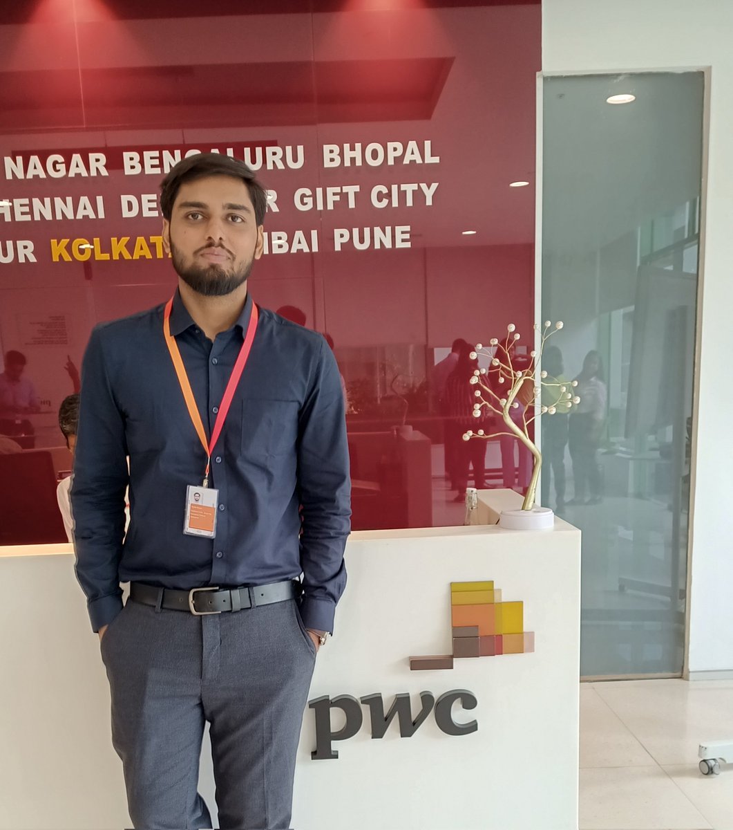 _Spyron's tweet photo. Joined PwC India :)
#big4 #pwc #analyst https://t.co/u2HupVkKuc