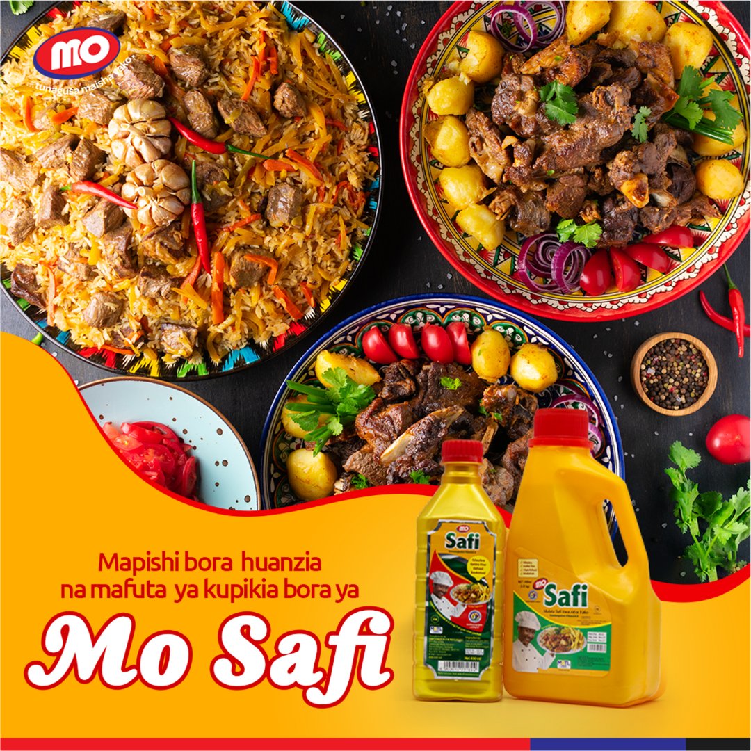 MeTL_Group's tweet photo. Mapishi bora huanzia na mafuta ya kupikia bora ya Mo Safi.

Je, unakubali?

#Mo #MeTL #MoSafi #MoTunagusaMaishaYako https://t.co/jhSbgVaKCn