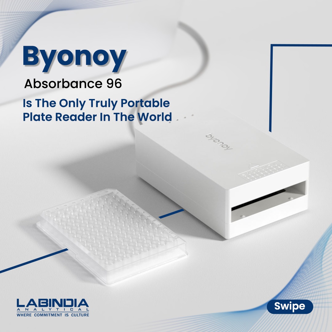 labindiaLife's tweet image. Introducing the Byonoy Absorbance 96, the world's first truly portable plate reader 

labindia-analytical.com/product/life-s…

#Labindia #labindiaanalytical #lifescience #Byonoy #Absorbance96 #PortablePlateReader #scienceinnovation