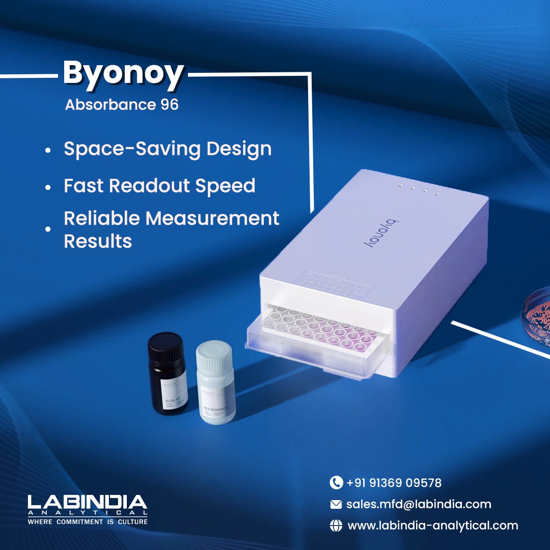 labindiaLife's tweet image. Introducing the Byonoy Absorbance 96, the world's first truly portable plate reader 

labindia-analytical.com/product/life-s…

#Labindia #labindiaanalytical #lifescience #Byonoy #Absorbance96 #PortablePlateReader #scienceinnovation