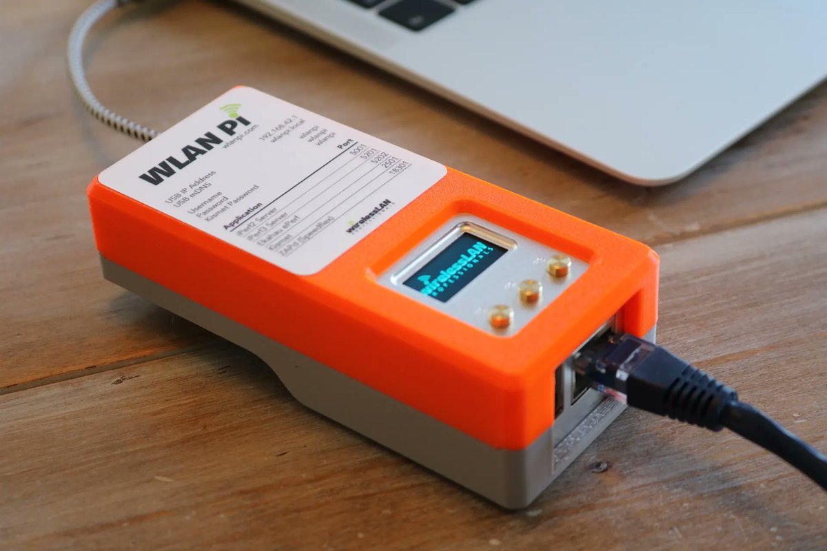 Joel Crane 🥔 (@potato_fi) on Twitter photo I've released the <a href="/WLANPi/">WLAN Pi</a> Handheld case version 1.3, which makes room for the Comfast CF-951AX adapter and simplifies some geometry for easier printing. Thanks to <a href="/KeithRParsons/">Keith R. Parsons</a> and <a href="/Ferney_Munoz/">Ferney Munoz</a> for sending me a CF-951AX!
You can get the files here: printables.com/model/16184-wl… I've released the <a href="/WLANPi/">WLAN Pi</a> Handheld case version 1.3, which makes room for the Comfast CF-951AX adapter and simplifies some geometry for easier printing. Thanks to <a href="/KeithRParsons/">Keith R. Parsons</a> and <a href="/Ferney_Munoz/">Ferney Munoz</a> for sending me a CF-951AX!
You can get the files here: printables.com/model/16184-wl…