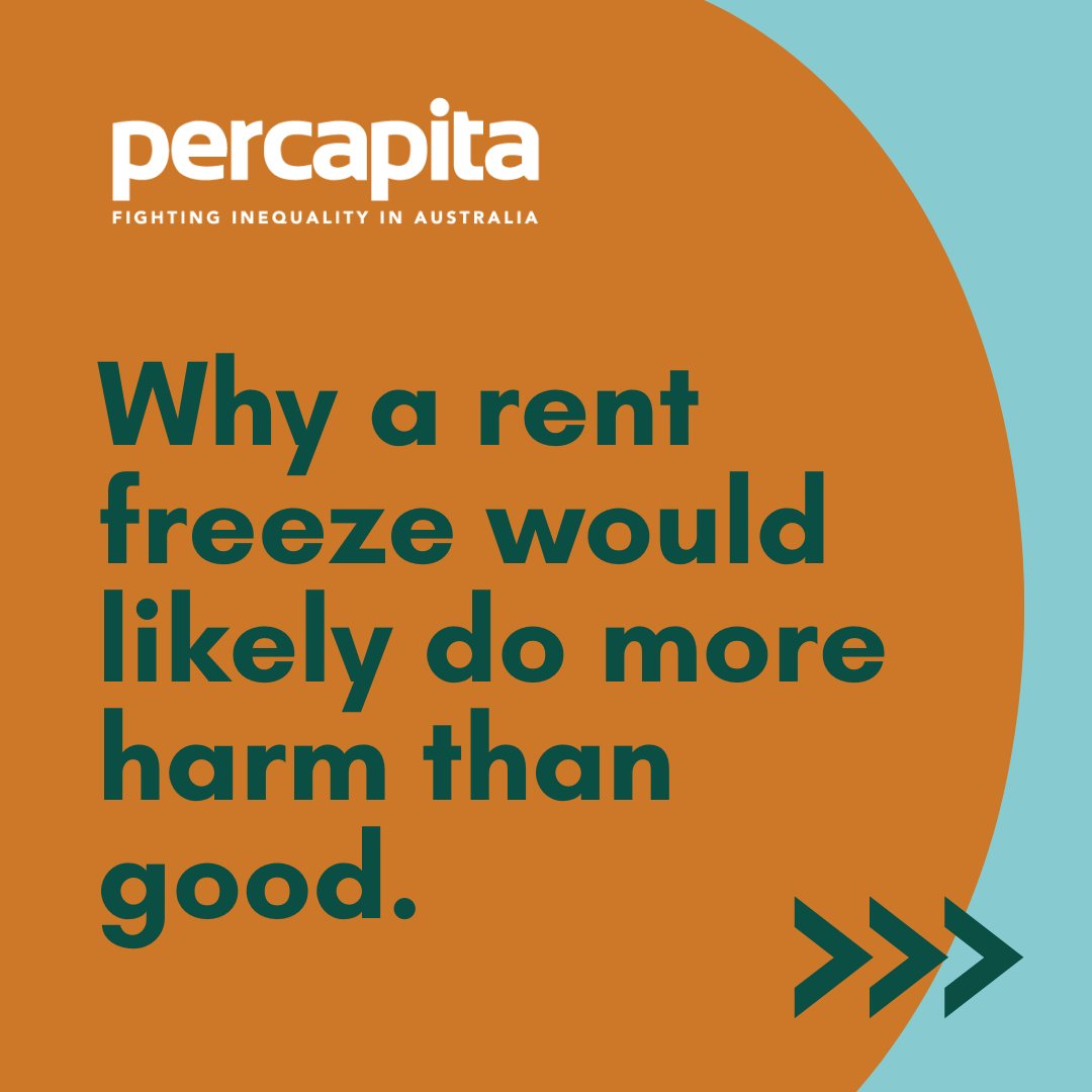 (1/9) 🧵
Recent calls for a rent freeze aren't backed up by research. Renters absolutely need more rights and protections but research shows there are better ways of implementing rent controls.

#rent #renters #rentfreeze #rentcontrol #auspol #housing