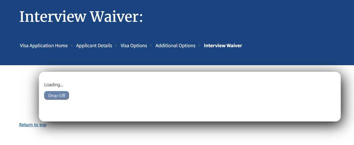 harish_suresh's tweet photo. @USAndIndia Visa scheduling portal is broken for days. Post being eligible for interview waiver, clicking on drop-off goes to a page that just says "loading..." endlessly. No response from cx center via calls or mails. 
#usvisa #usvisascheduling Pl help https://t.co/ZohnA3XVX8