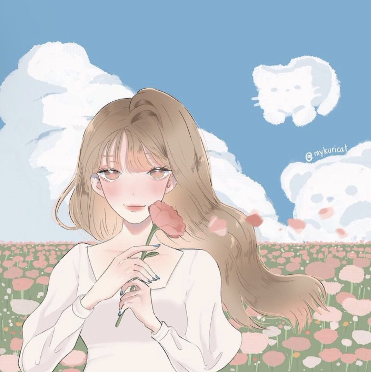 kuricat_studio's tweet photo. สวัสดีค่า ชื่อ แบม นะคะ 🧚🏻‍♂️🌷🌸

เป็นนักวาดที่ชอบวาด OC เป็นหลักค่ะ ช่วงที่ผ่านมาไม่ค่อยวาดรูปมาก ขอใช้รูปวาดเก่าไปก่อนนะคะ หลังจากนี้จะพยายามวาดมากขึ้น!🥹 ส่วนมากจะทำสติ๊กเกอร์ไลน์ค่ะ สามารถค้นหาคำว่า Kuricat ได้เลยค่า ฝากเนื้อฝากตัวด้วยนะคะ 💗🙏🏻 https://t.co/B9gaMoATZI
