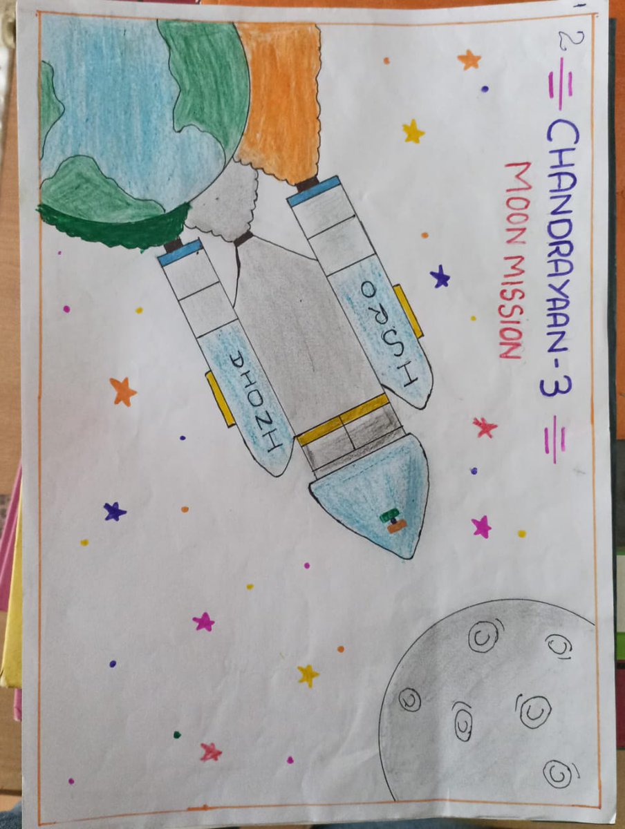 agspotha's tweet photo. Many students in Army Goodwill School, Potha painted and display India’s moon mission #Chandrayaan3- and were seen holding placards with well-wishes.
#isroindia #ISRO 
#ISROMissions 
#isrochandrayaan3mission 
#Chandrayaan3 
#ags 
#IndiaOnTheMoon 
#armyschool https://t.co/KDtqp3ckpq