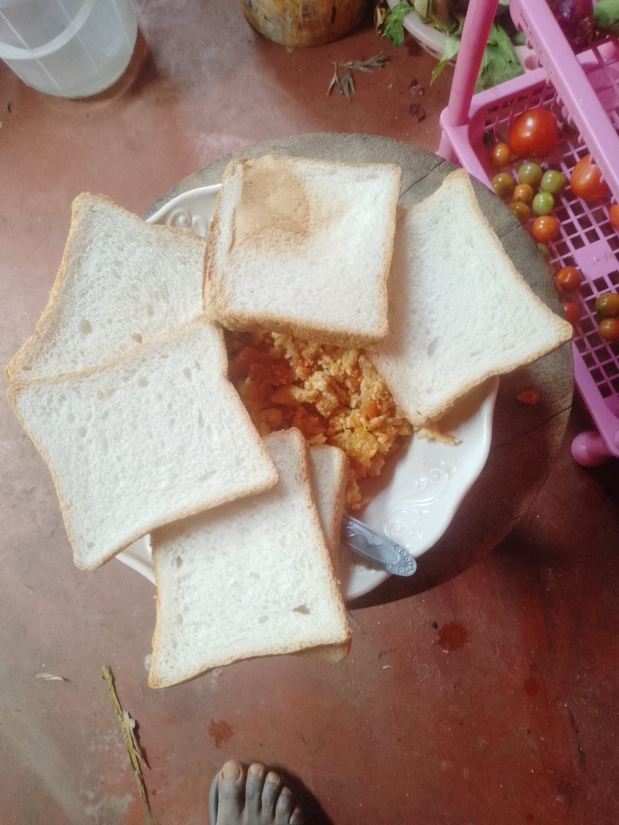 Morning breakfast, waeza toa Nini hapa jameni 😋