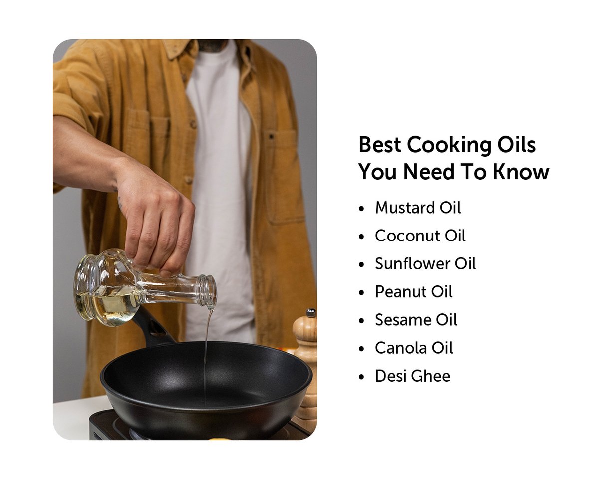 OMKITCHEN_'s tweet photo. Spice up your culinary journey with the best cooking oils that are on the healthier side!

#cookingoilsindia #healthycooking #organic #organictiffin #organicfood #homestylemeals #omkitchen https://t.co/foTPWS0paG