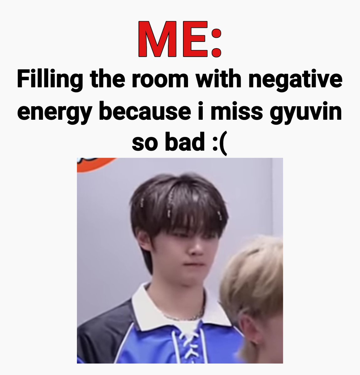 KGVFEED's tweet photo. come home gyuvin the kids miss you https://t.co/3MijXNLsXw
