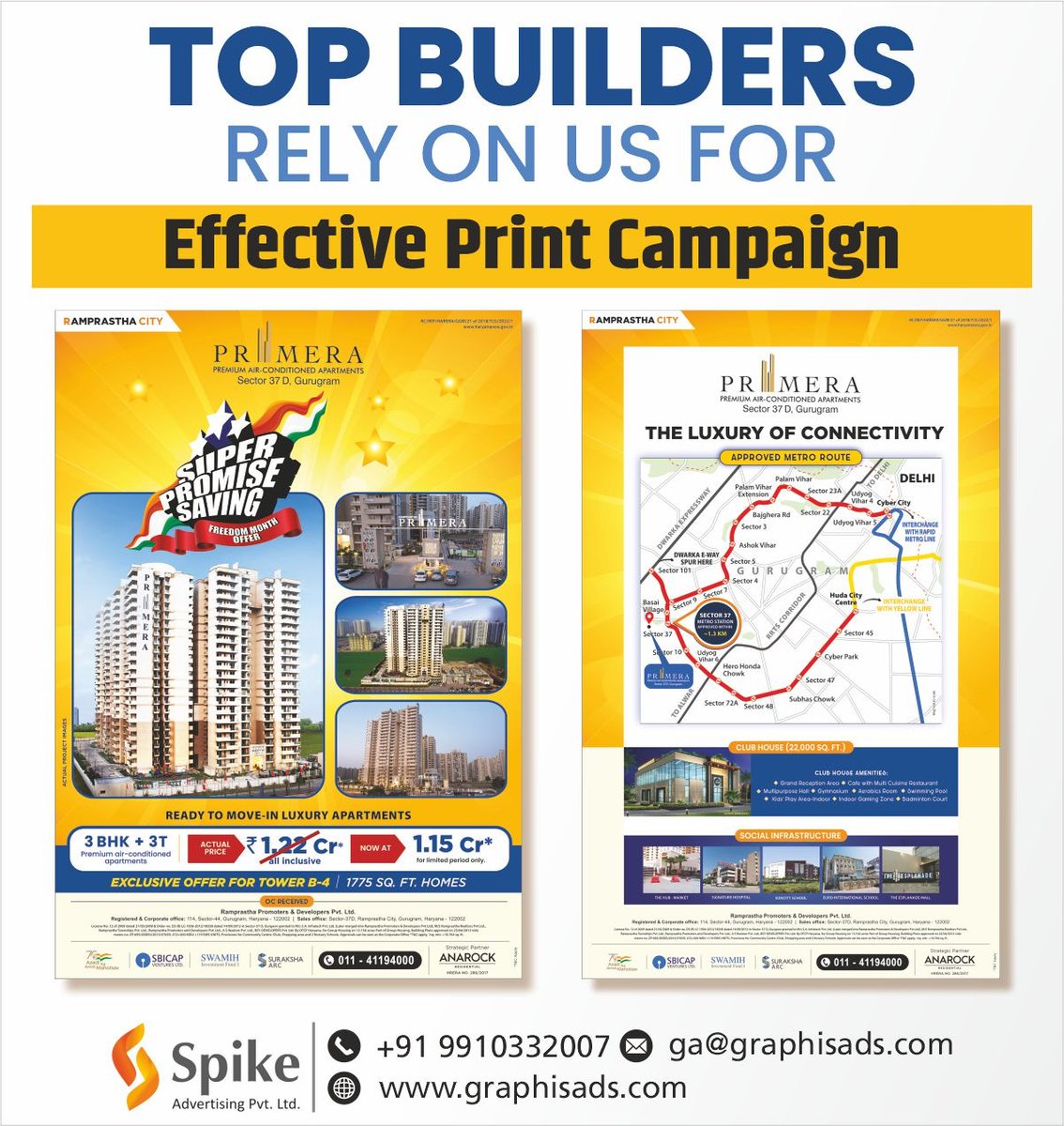 graphisads's tweet photo. Real- Estate giants always have shown their confidence on our expert print media management team for their prestigious campaigns !💥💫
Contact us for more Information & Booking.☎📩
.
#realestate #builders #printmedia #printadvertisement #advertisementcampaign #graphisadsagency https://t.co/DFZkWGZLEC