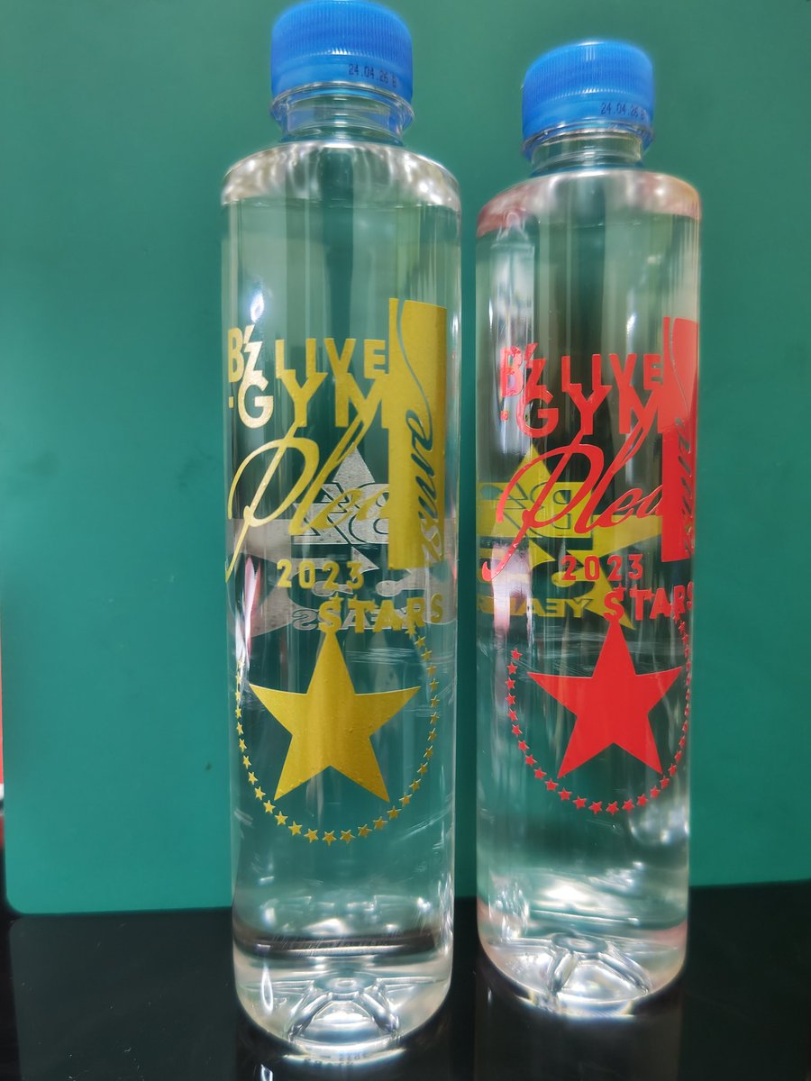 kenmillion178's tweet photo. B'z LIVE-GYM Pleasure2023-STARS-
ミネラルウォーター

#Bz
#Pleasure2023
#STARS
#LIVEGYM https://t.co/v4GX1p6Qxx
