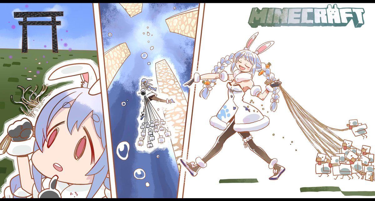 ホロライブのファンアートを最近描けていないから、どんなの描いてたっけなと思って見返してみました。だいたい配信のワンシーンを切り取っているやつ。皆さんはどこの配信か分かるかな 
