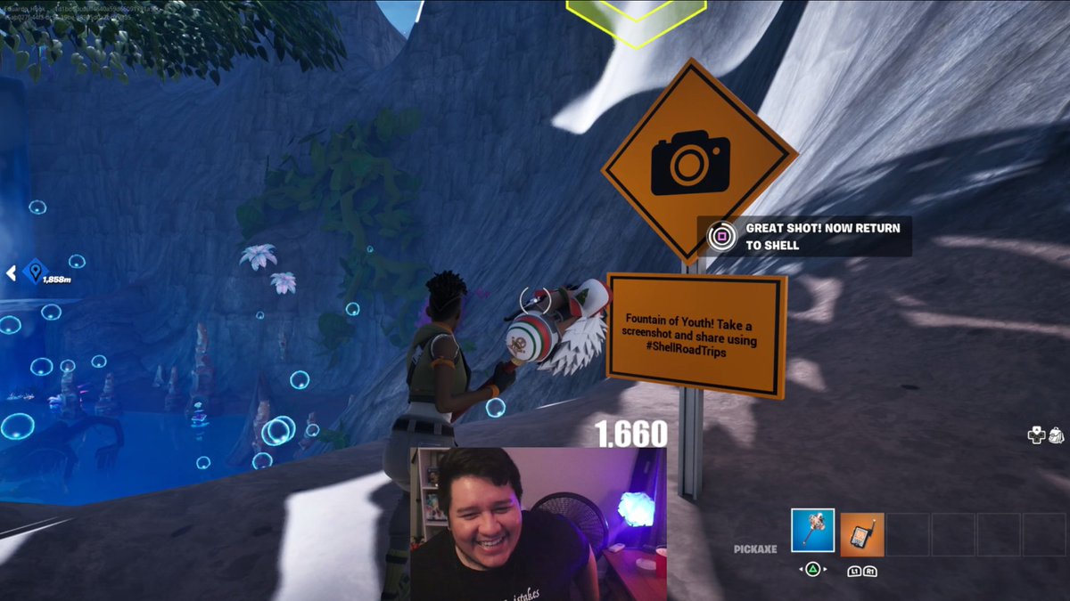 Str8Stripping's tweet photo. Thank you @Shell for the wonderful adventure inside of #Fortnite ! With the help of @HookGangGod, we were able to find the Fountain of Youth and share an incredible journey together that I didn't think was possible, yet you helped make it happen!
#ShellRoadTrips https://t.co/ro3ZTHWttY
