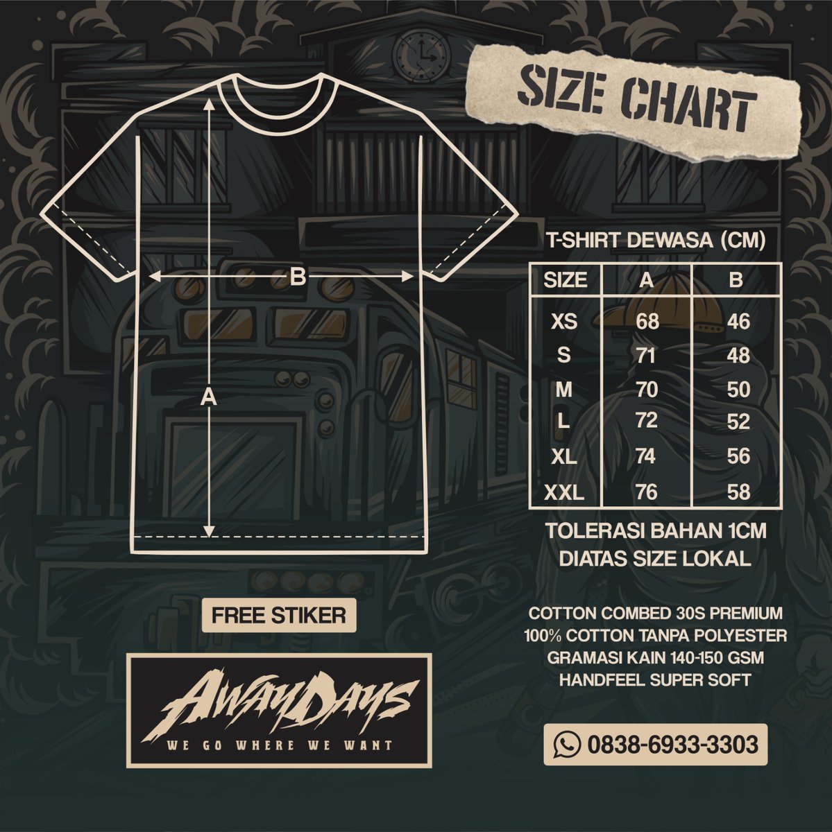a_tasleem's tweet photo. Pre Order t-shirt *WE GO WHERE WE WANT*
Solid black tees
Kemanapun kalian pergi,tetaplah bawa kebanggan didalam hati kalian,karena kebanggaan adalah kebanggaa🎖
CP WA/Tlp_ 083869333303
#awaydays
#holigans
#casual
#yogyakarta
#sleman
#bantul
#Indonesia https://t.co/E4MXbUdMM8