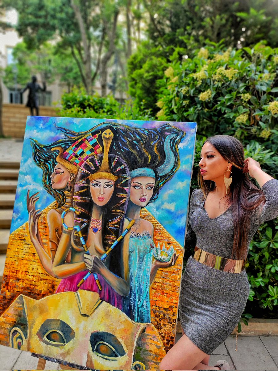 GM Fam 💋 (say it back, be more active)
Have a magical day FAM 🤗

Who'll get physical #artwork "Egypt Carnival" ? #nftcollectors

2.50 $ETH (worldwide delivery) 🚚

Very soon there will be a new art work - a new carnival, guess which country?🖌️
